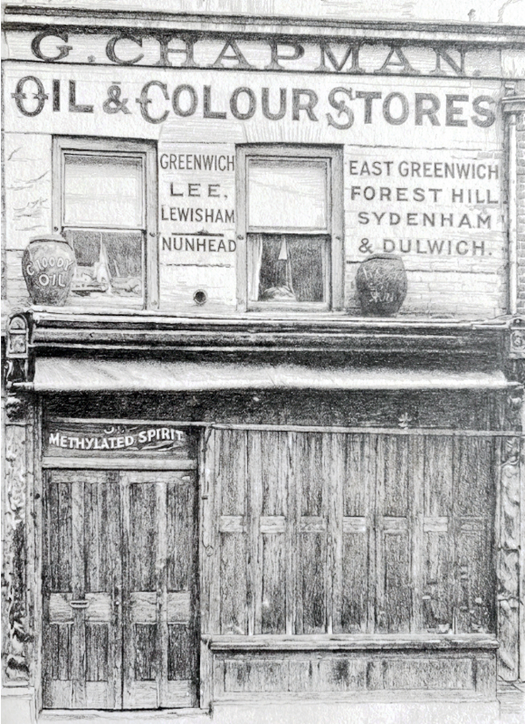 Chapman’s Oil & Colour Store on Deptford High Street